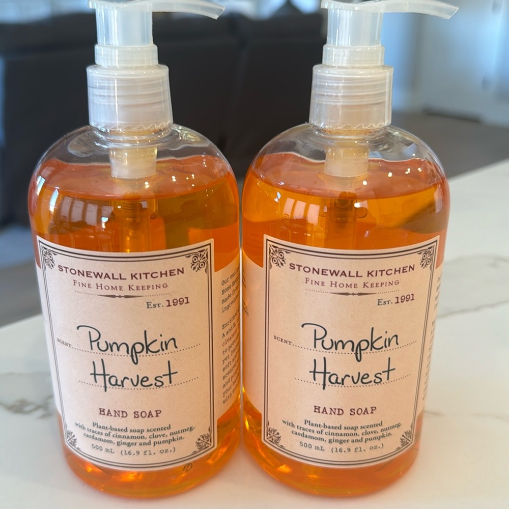 COPY - Stonewall kitchen, pumpkin, harvest, hand soap